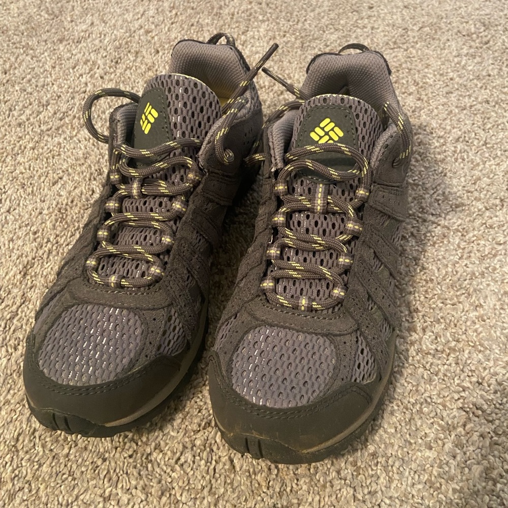 Columbia hiking shoes with mesh sides for breathability